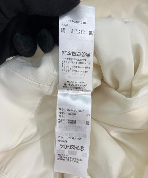 CELFORD（セルフォード）CELFORD (セルフォード) ビッグフードショートトレンチ アイボリー サイズ:ONEの古着・服飾アイテム