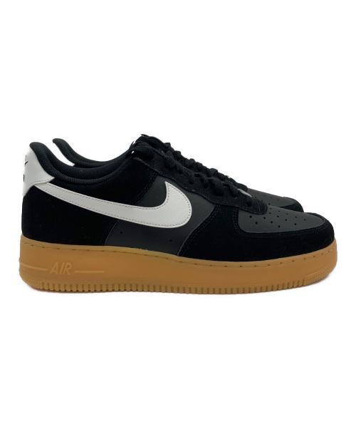 NIKE（ナイキ）NIKE (ナイキ) Air Force 1 Low ブラックスウェードガム ブラック×ホワイト サイズ:28cmの古着・服飾アイテム