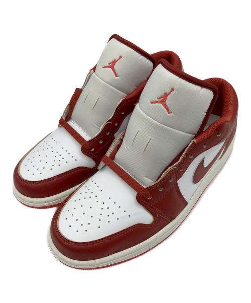 NIKE（ナイキ）NIKE (ナイキ) AIR JORDAN1 レッド×ホワイト サイズ:27cmの古着・服飾アイテム