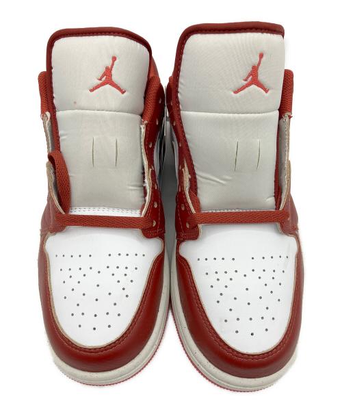 NIKE（ナイキ）NIKE (ナイキ) AIR JORDAN1 レッド×ホワイト サイズ:27cmの古着・服飾アイテム