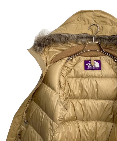 THE NORTHFACE PURPLELABEL（ザ・ノースフェイス パープルレーベル）THE NORTHFACE PURPLELABEL (ザ・ノースフェイス パープルレーベル) ダウンコート ベージュ サイズ:Sの古着・服飾アイテム