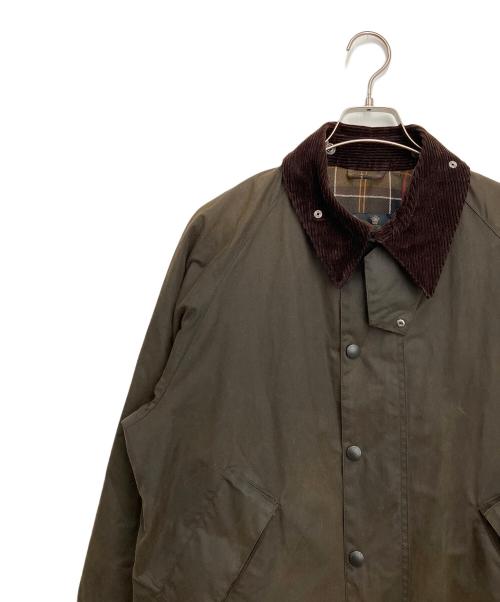 Barbour（バブアー）Barbour (バブアー) オイルドジャケット ブラウン×グレー サイズ:34の古着・服飾アイテム