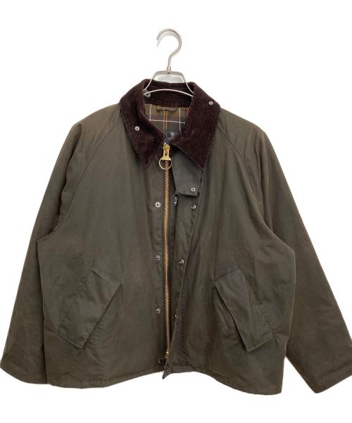 Barbour（バブアー）Barbour (バブアー) オイルドジャケット ブラウン×グレー サイズ:34の古着・服飾アイテム