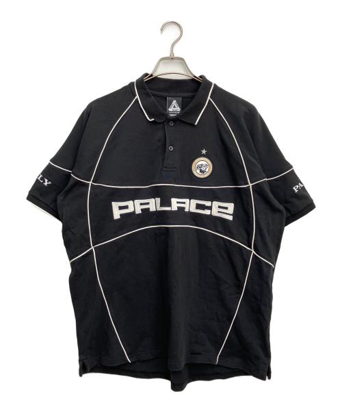 PALACE（パレス）PALACE (パレス) PALACE Pro Team Piped Polo ブラック サイズ:XLの古着・服飾アイテム