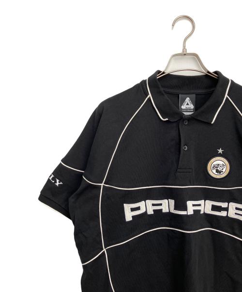PALACE（パレス）PALACE (パレス) PALACE Pro Team Piped Polo ブラック サイズ:XLの古着・服飾アイテム