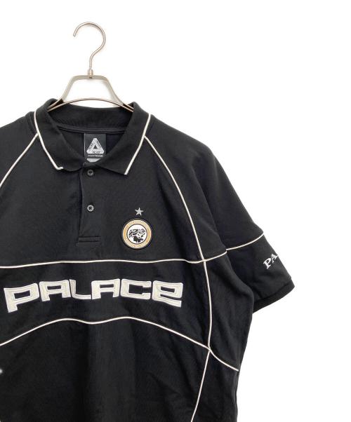 PALACE（パレス）PALACE (パレス) PALACE Pro Team Piped Polo ブラック サイズ:XLの古着・服飾アイテム