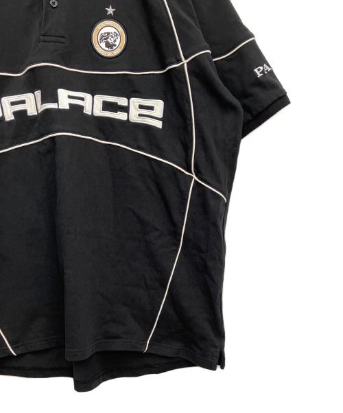 PALACE（パレス）PALACE (パレス) PALACE Pro Team Piped Polo ブラック サイズ:XLの古着・服飾アイテム