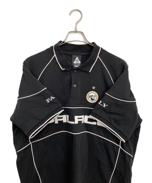 PALACE（パレス）PALACE (パレス) PALACE Pro Team Piped Polo ブラック サイズ:XLの古着・服飾アイテム