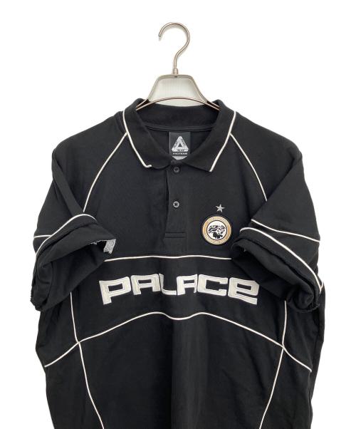 PALACE（パレス）PALACE (パレス) PALACE Pro Team Piped Polo ブラック サイズ:XLの古着・服飾アイテム