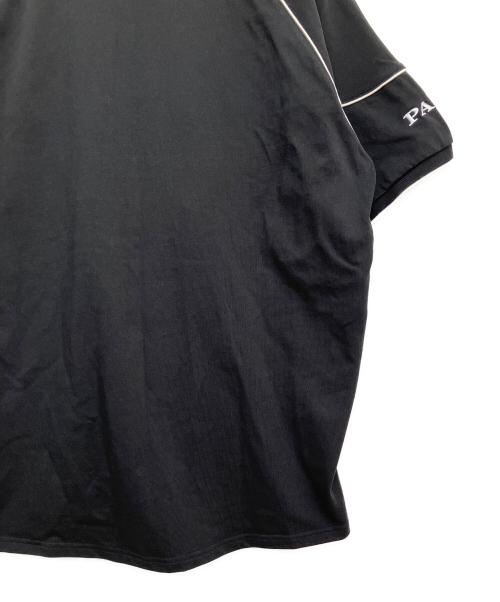 PALACE（パレス）PALACE (パレス) PALACE Pro Team Piped Polo ブラック サイズ:XLの古着・服飾アイテム