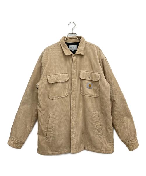 CarHartt（カーハート）CarHartt (カーハート) コーデュロイジャケット ベージュ サイズ:XXLの古着・服飾アイテム