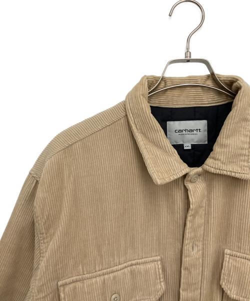 CarHartt（カーハート）CarHartt (カーハート) コーデュロイジャケット ベージュ サイズ:XXLの古着・服飾アイテム