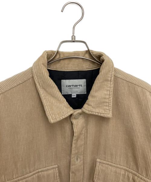 CarHartt（カーハート）CarHartt (カーハート) コーデュロイジャケット ベージュ サイズ:XXLの古着・服飾アイテム