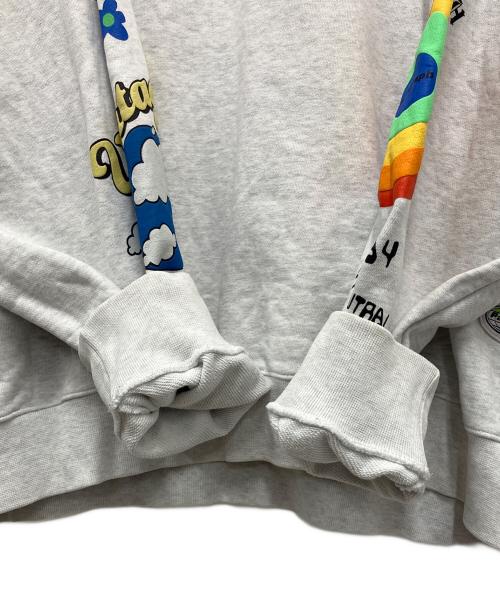 paragraph（パラグラフ）Paragraph (パラグラフ) スウェット グレー×レッド サイズ:1の古着・服飾アイテム