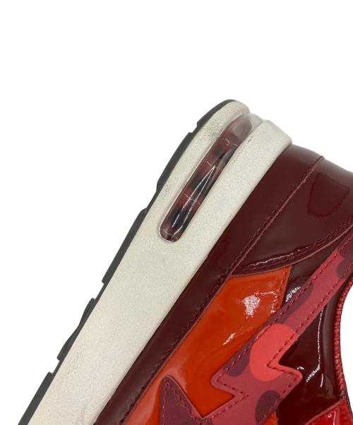 A BATHING APE（アベイシングエイプ）A BATHING APE (アベイシングエイプ) スニーカー レッド サイズ:28cmの古着・服飾アイテム