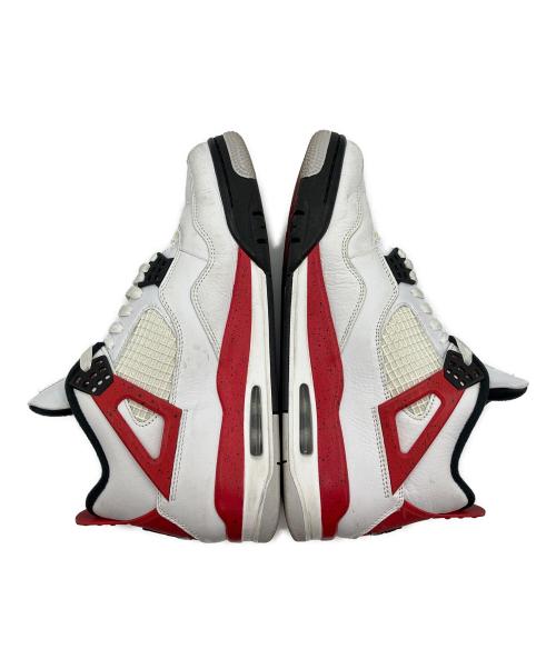 NIKE（ナイキ）NIKE (ナイキ) AIR JORDAN4 レッド×ホワイト サイズ:27.5cmの古着・服飾アイテム
