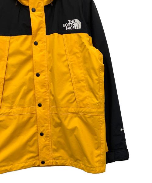 THE NORTH FACE（ザ ノース フェイス）THE NORTH FACE (ザ ノース フェイス) マウンテンライトジャケット イエロー×ブラック サイズ:Lの古着・服飾アイテム