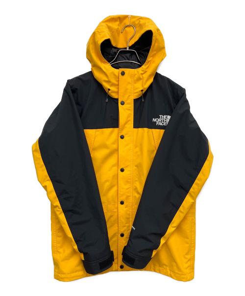 THE NORTH FACE（ザ ノース フェイス）THE NORTH FACE (ザ ノース フェイス) マウンテンライトジャケット イエロー×ブラック サイズ:Lの古着・服飾アイテム