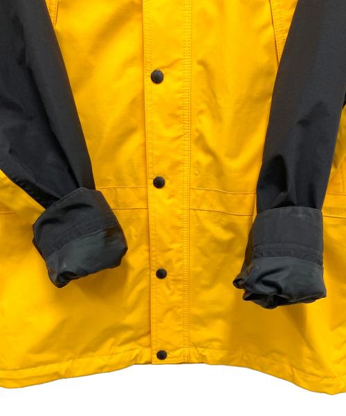 THE NORTH FACE（ザ ノース フェイス）THE NORTH FACE (ザ ノース フェイス) マウンテンライトジャケット イエロー×ブラック サイズ:Lの古着・服飾アイテム