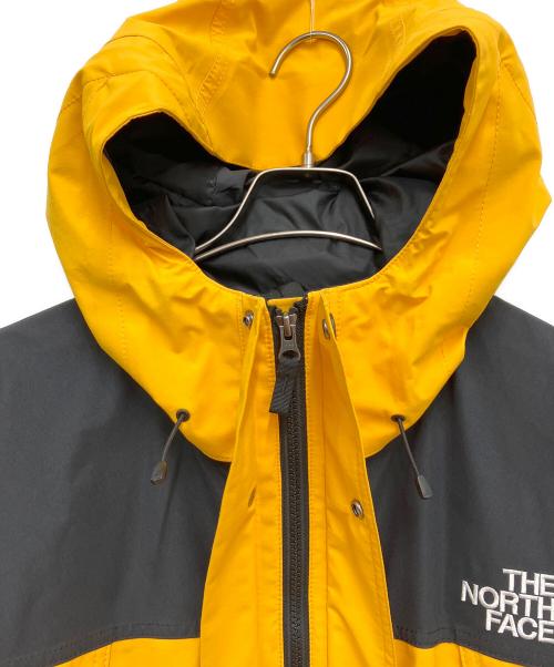 THE NORTH FACE（ザ ノース フェイス）THE NORTH FACE (ザ ノース フェイス) マウンテンライトジャケット イエロー×ブラック サイズ:Lの古着・服飾アイテム