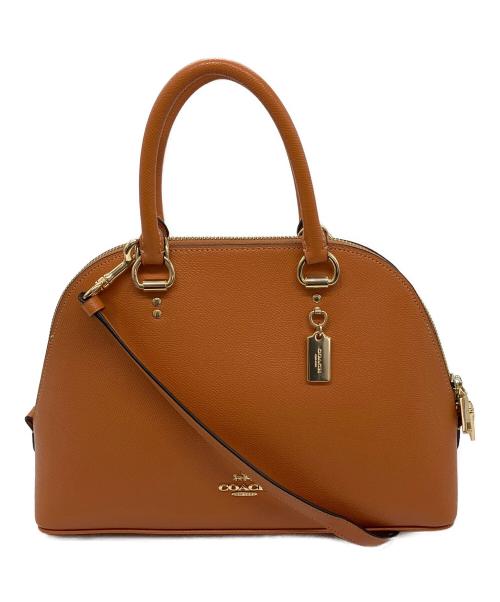 COACH（コーチ）COACH (コーチ) 2WAYショルダーバッグ オレンジの古着・服飾アイテム