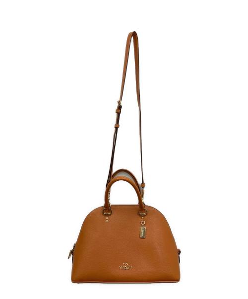 COACH（コーチ）COACH (コーチ) 2WAYショルダーバッグ オレンジの古着・服飾アイテム