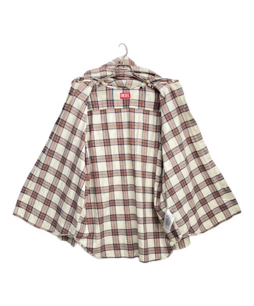 DIESEL（ディーゼル）DIESEL (ディーゼル) パーカー ベージュ サイズ:44の古着・服飾アイテム
