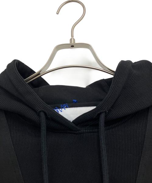 ZARA（ザラ）ZARA (ザラ) ADER error (アーダーエラー) プルオーバーパーカー ブラック サイズ:Sの古着・服飾アイテム