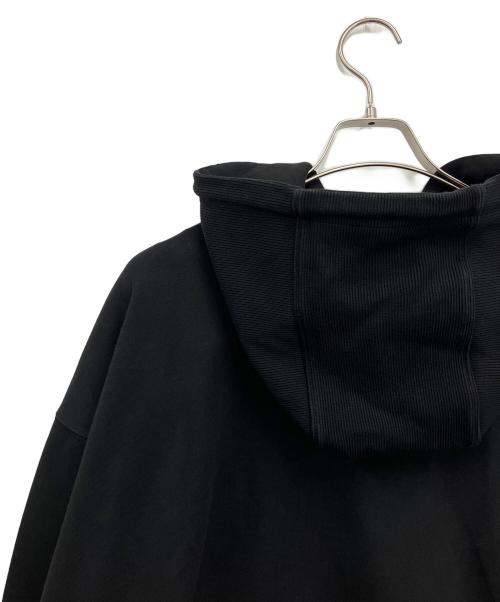 ZARA（ザラ）ZARA (ザラ) ADER error (アーダーエラー) プルオーバーパーカー ブラック サイズ:Sの古着・服飾アイテム