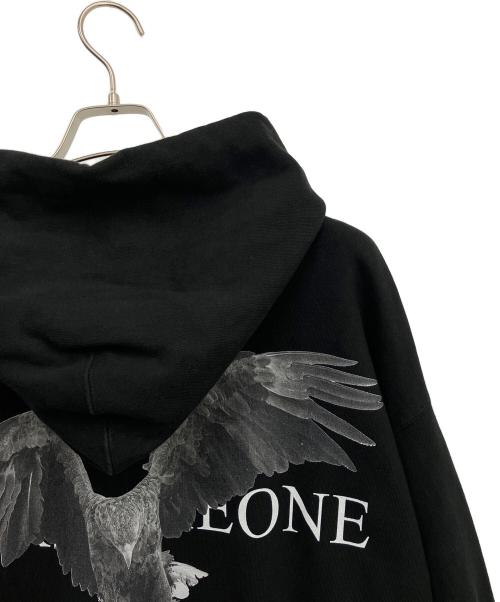 FORSOMEONE（フォーサムワン）FORSOMEONE (フォーサムワン) プルオーバーパーカー ブラック サイズ:Mの古着・服飾アイテム