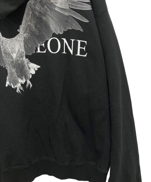 FORSOMEONE（フォーサムワン）FORSOMEONE (フォーサムワン) プルオーバーパーカー ブラック サイズ:Mの古着・服飾アイテム