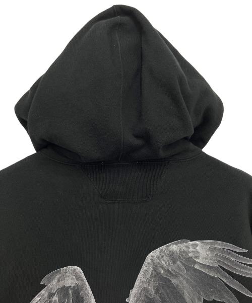 FORSOMEONE（フォーサムワン）FORSOMEONE (フォーサムワン) プルオーバーパーカー ブラック サイズ:Mの古着・服飾アイテム