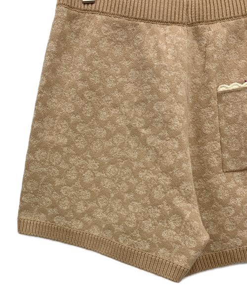 COACH（コーチ）COACH (コーチ) OBSERVED BY US (オブザーブド バイ アス) ショートパンツ ベージュ サイズ:Sの古着・服飾アイテム
