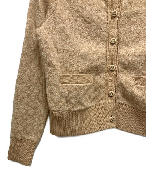 COACH（コーチ）COACH (コーチ) OBSERVED BY US (オブザーブド バイ アス) 厚手カーディガン ベージュ サイズ:Sの古着・服飾アイテム