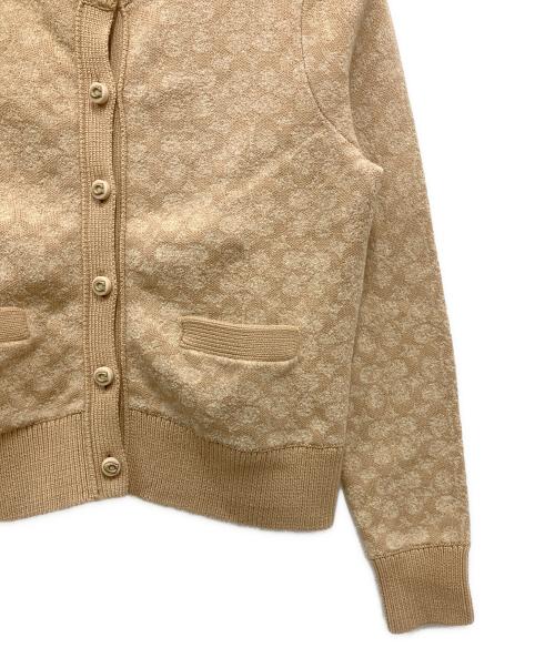 COACH（コーチ）COACH (コーチ) OBSERVED BY US (オブザーブド バイ アス) 厚手カーディガン ベージュ サイズ:Sの古着・服飾アイテム