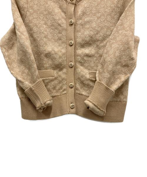 COACH（コーチ）COACH (コーチ) OBSERVED BY US (オブザーブド バイ アス) 厚手カーディガン ベージュ サイズ:Sの古着・服飾アイテム