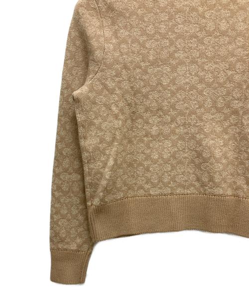 COACH（コーチ）COACH (コーチ) OBSERVED BY US (オブザーブド バイ アス) 厚手カーディガン ベージュ サイズ:Sの古着・服飾アイテム