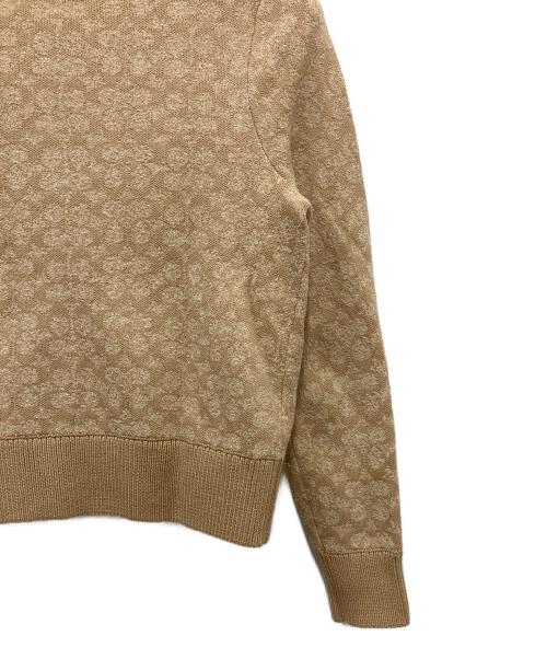 COACH（コーチ）COACH (コーチ) OBSERVED BY US (オブザーブド バイ アス) 厚手カーディガン ベージュ サイズ:Sの古着・服飾アイテム