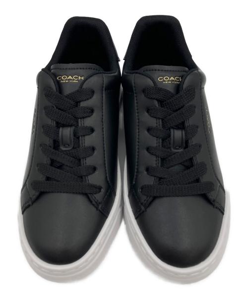 COACH（コーチ）COACH (コーチ) スニーカー ブラック×ホワイト サイズ:22.5cmの古着・服飾アイテム