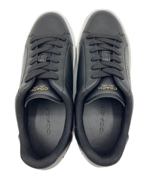 COACH（コーチ）COACH (コーチ) スニーカー ブラック×ホワイト サイズ:22.5cmの古着・服飾アイテム