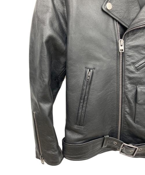 COACH（コーチ）COACH (コーチ) ダブルライダースジャケット ブラック サイズ:Mの古着・服飾アイテム