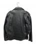 COACH (コーチ) ダブルライダースジャケット ブラック サイズ:M：65000円