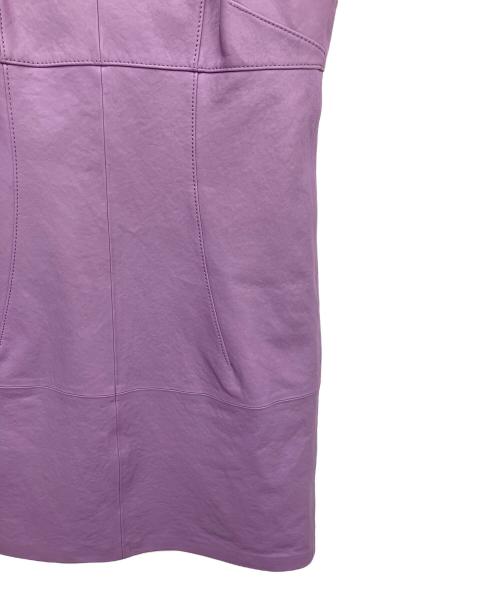 COACH（コーチ）COACH (コーチ) ノースリーブ・キャミソールワンピース ラベンダー サイズ:Mの古着・服飾アイテム