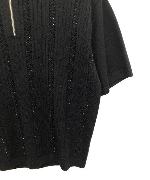 SUPREME（シュプリーム）SUPREME (シュプリーム) 薄手ニット ブラック サイズ:Sの古着・服飾アイテム