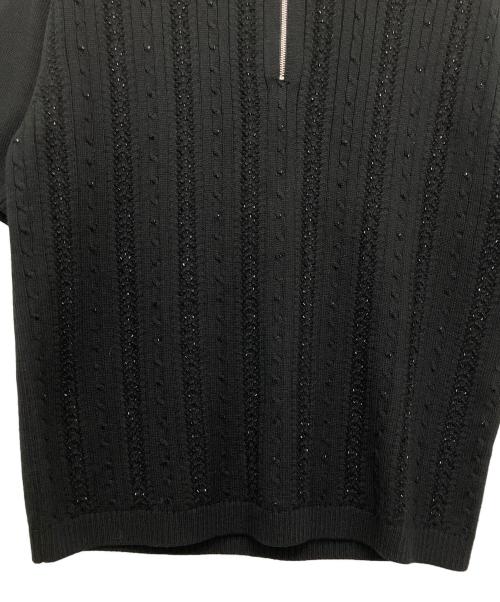 SUPREME（シュプリーム）SUPREME (シュプリーム) 薄手ニット ブラック サイズ:Sの古着・服飾アイテム
