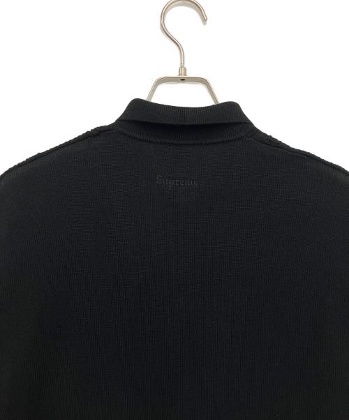 SUPREME（シュプリーム）SUPREME (シュプリーム) 薄手ニット ブラック サイズ:Sの古着・服飾アイテム