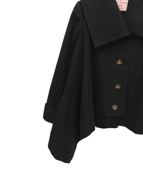 Vivienne Westwood RED LABEL（ヴィヴィアンウエストウッドレッドレーベル）Vivienne Westwood RED LABEL (ヴィヴィアンウエストウッドレッドレーベル) Pコート ブラック サイズ:2の古着・服飾アイテム