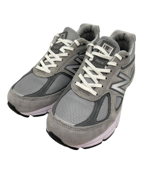 NEW BALANCE（ニューバランス）NEW BALANCE (ニューバランス) スニーカー グレー×ホワイト サイズ:26.5cmの古着・服飾アイテム