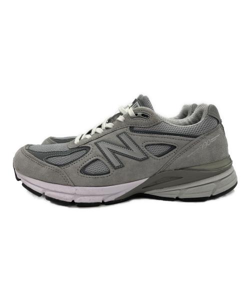 NEW BALANCE（ニューバランス）NEW BALANCE (ニューバランス) スニーカー グレー×ホワイト サイズ:26.5cmの古着・服飾アイテム