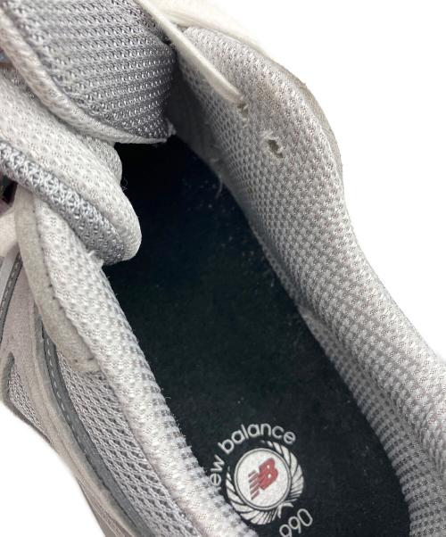 NEW BALANCE（ニューバランス）NEW BALANCE (ニューバランス) スニーカー グレー×ホワイト サイズ:26.5cmの古着・服飾アイテム